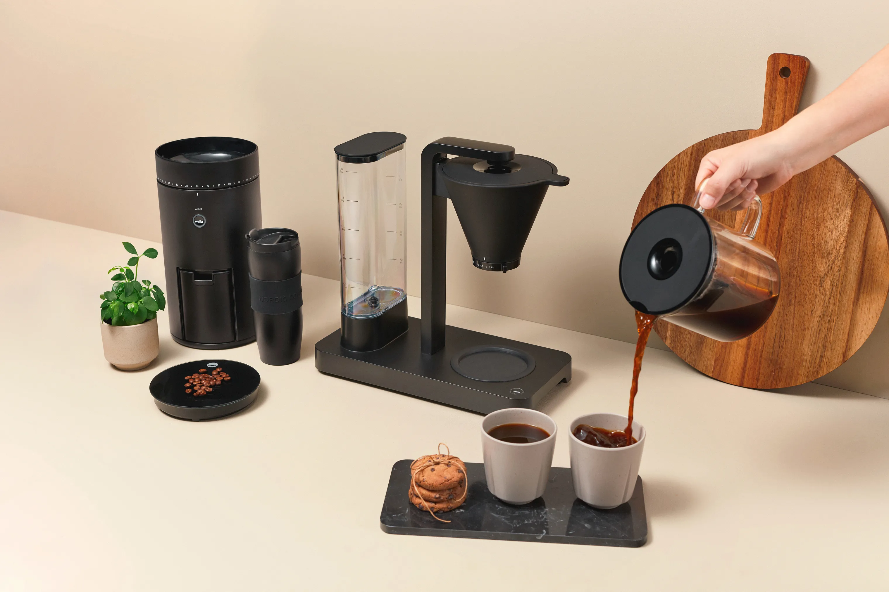 Wilfa Svart Performance kaffemaskine