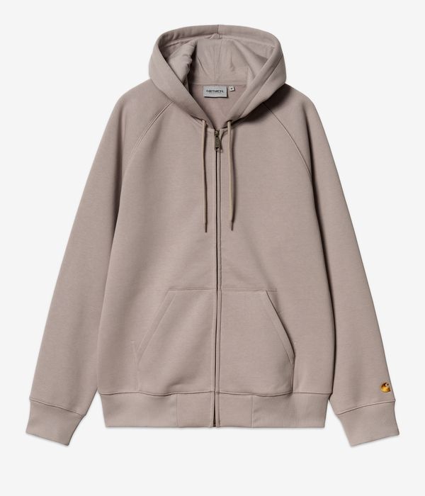Carhartt WIP Chase Zip-Hoodie (dusky beige gold)