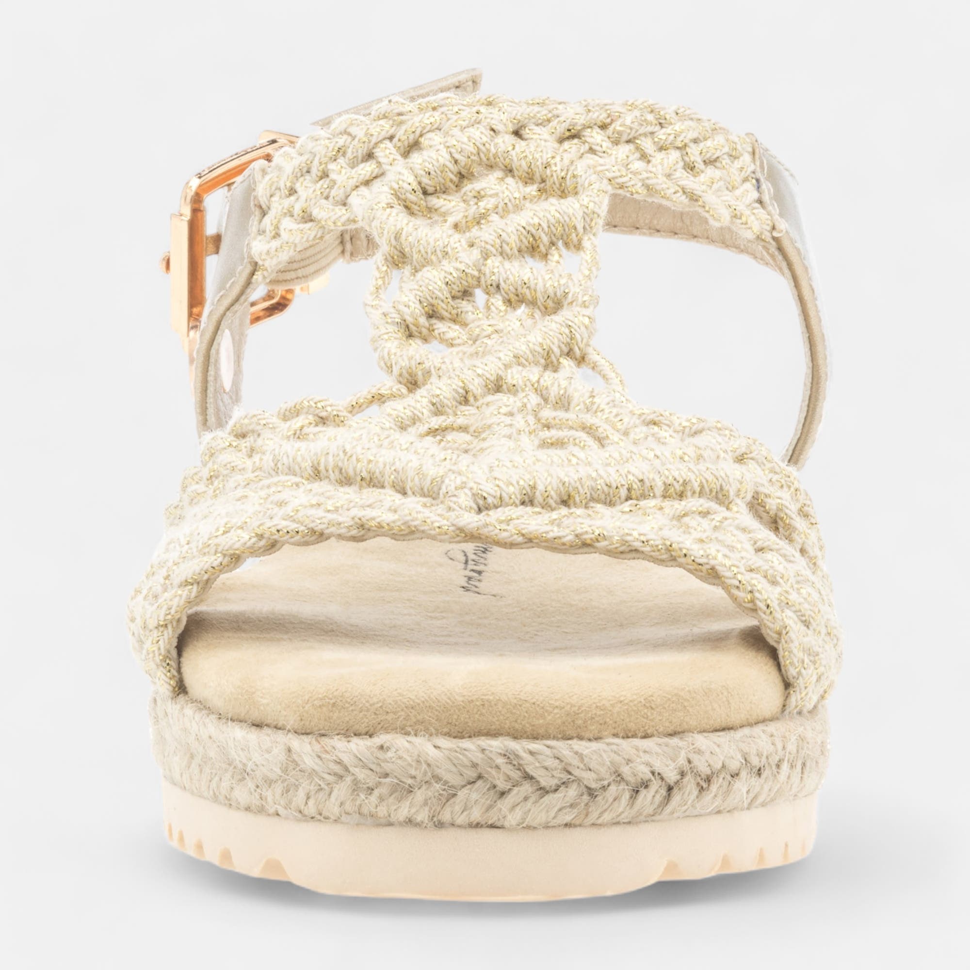 Sandales Fille or