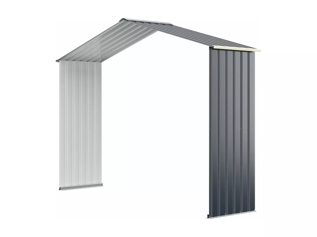 Kit d'Extension pour Abri de Jardin 277,5 x 64 x 202,5cm
