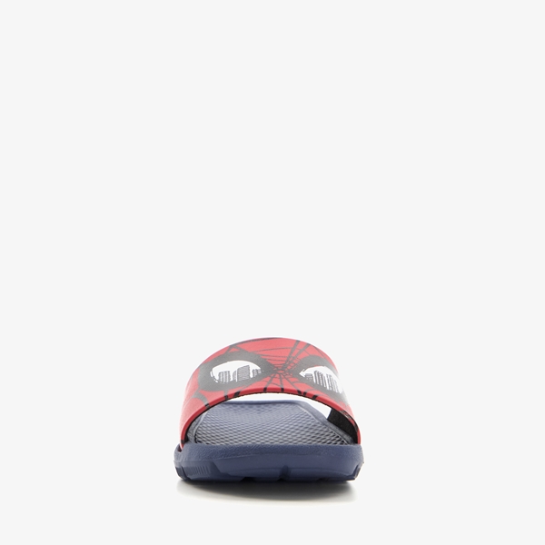 Spider-Man jongens badslippers zwart rood