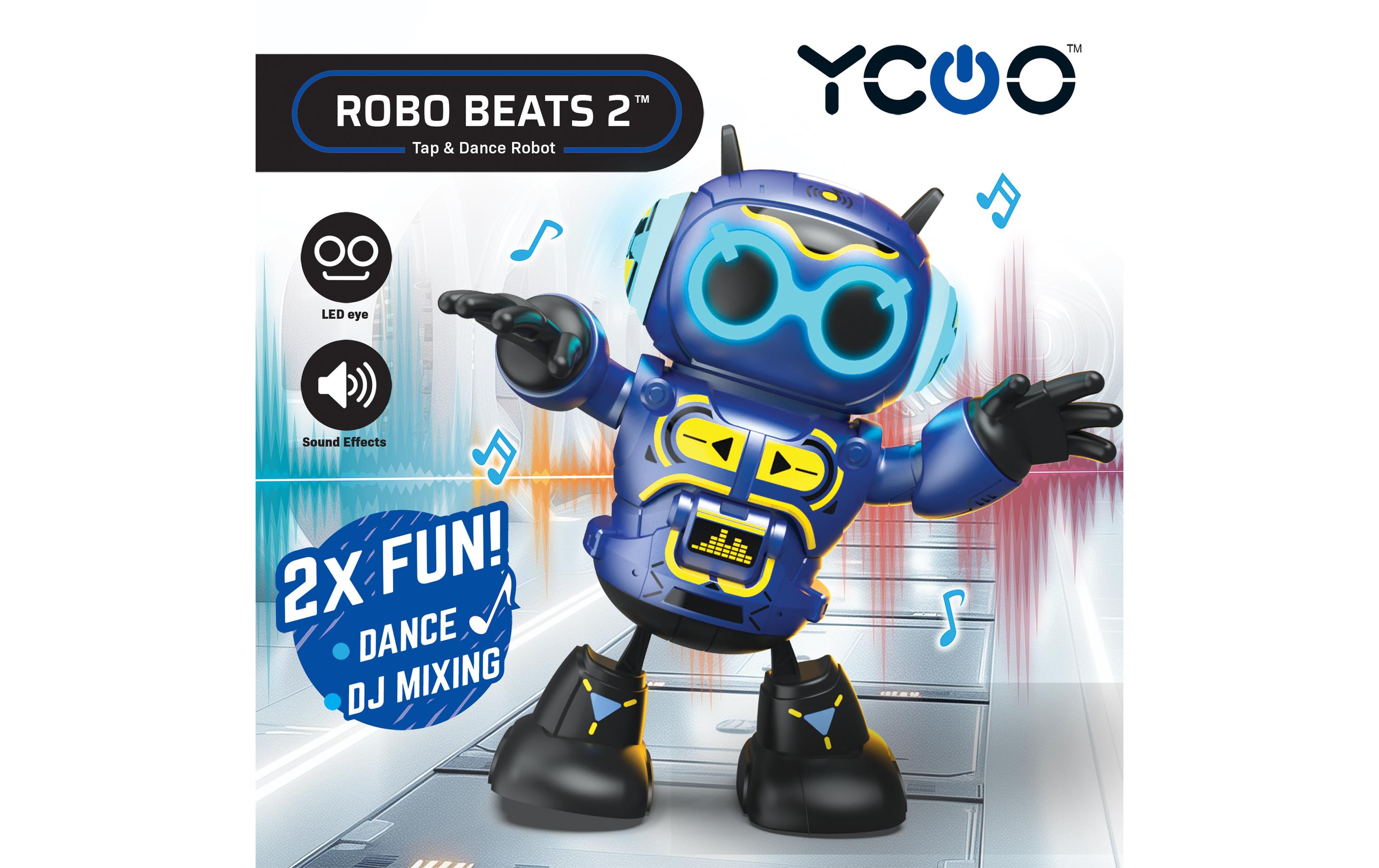 Roboter Robo Beats II assortiertInteraktive Roboter zum Spielen und Lernen