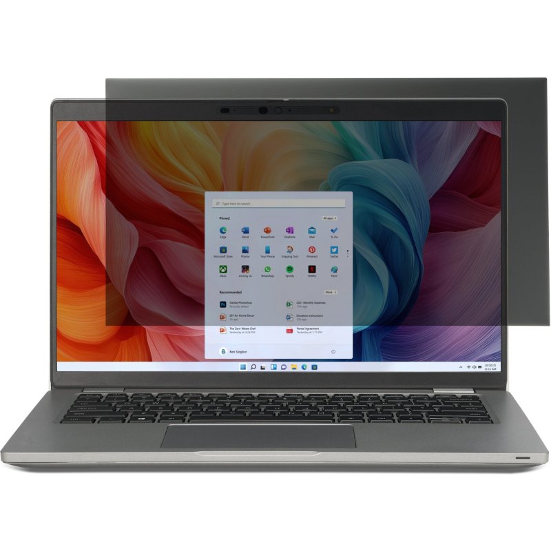 Kensington Filtre de confidentialité haute clarté pour ordinateurs portables 15,6” 16:10