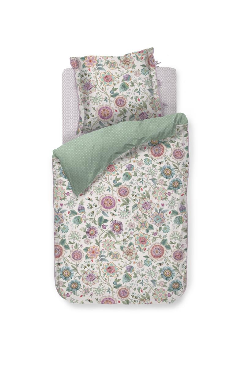 Bettwäsche PIP STUDIO VIVA LAS FLORES 155x220 cm, mit 1 Kissen