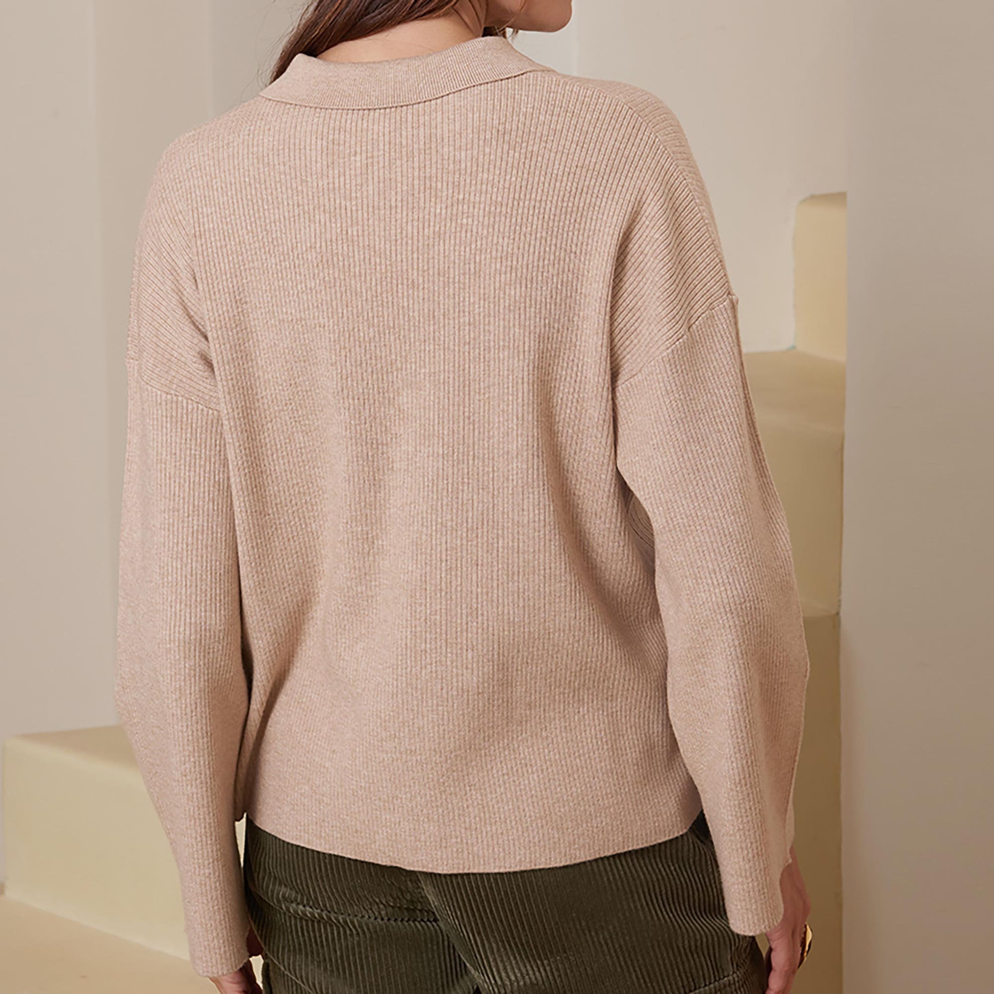Gilet Femme beige