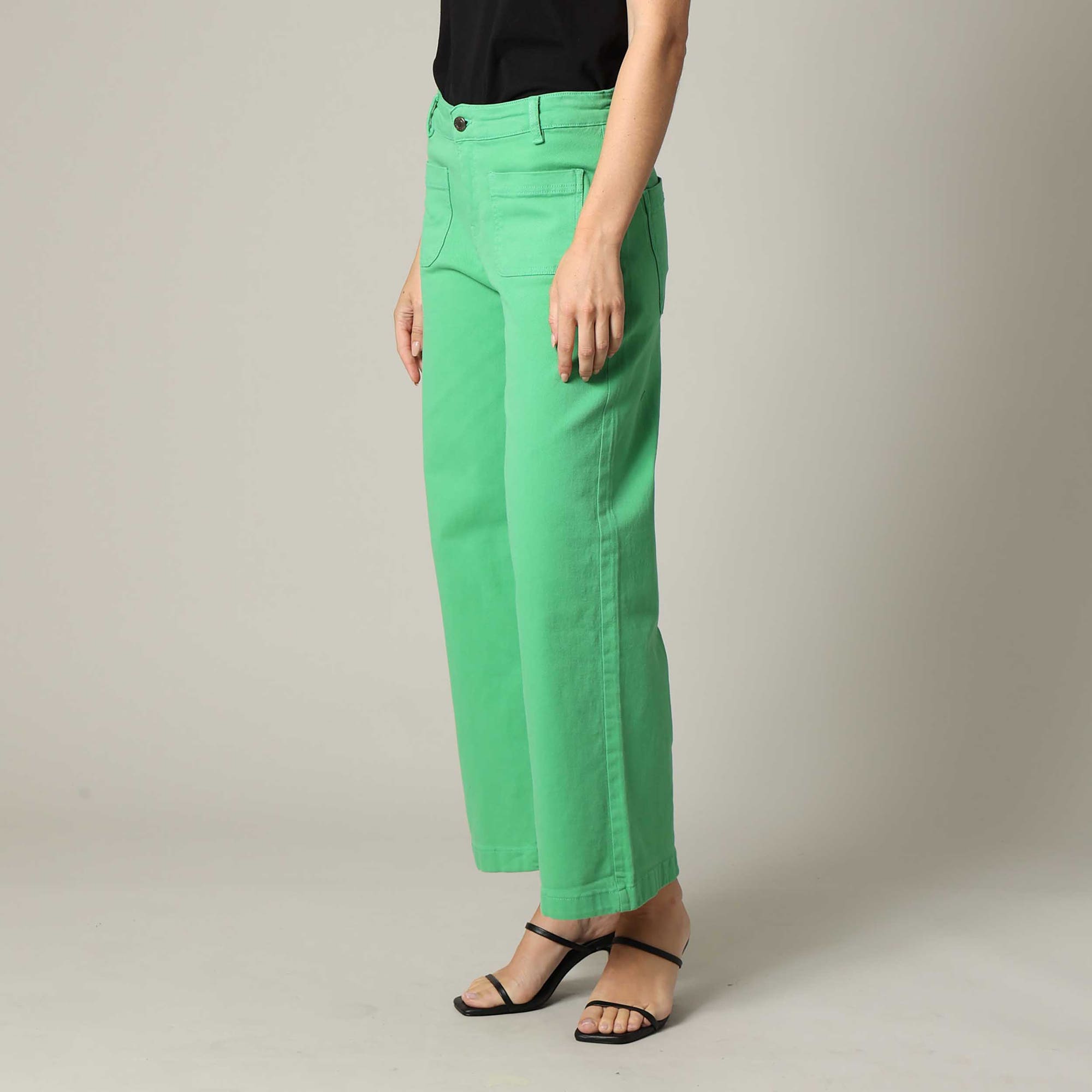 Jean Femme vert