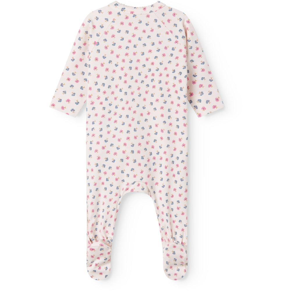 Køb MarMar Newborn Modal Smooth Print Mini Flower Rubetta Heldragt