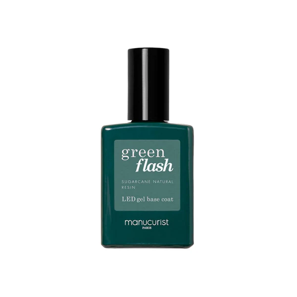 Manucurist Base Coat Green FLASH - Gamme semi permanent 15 mL
