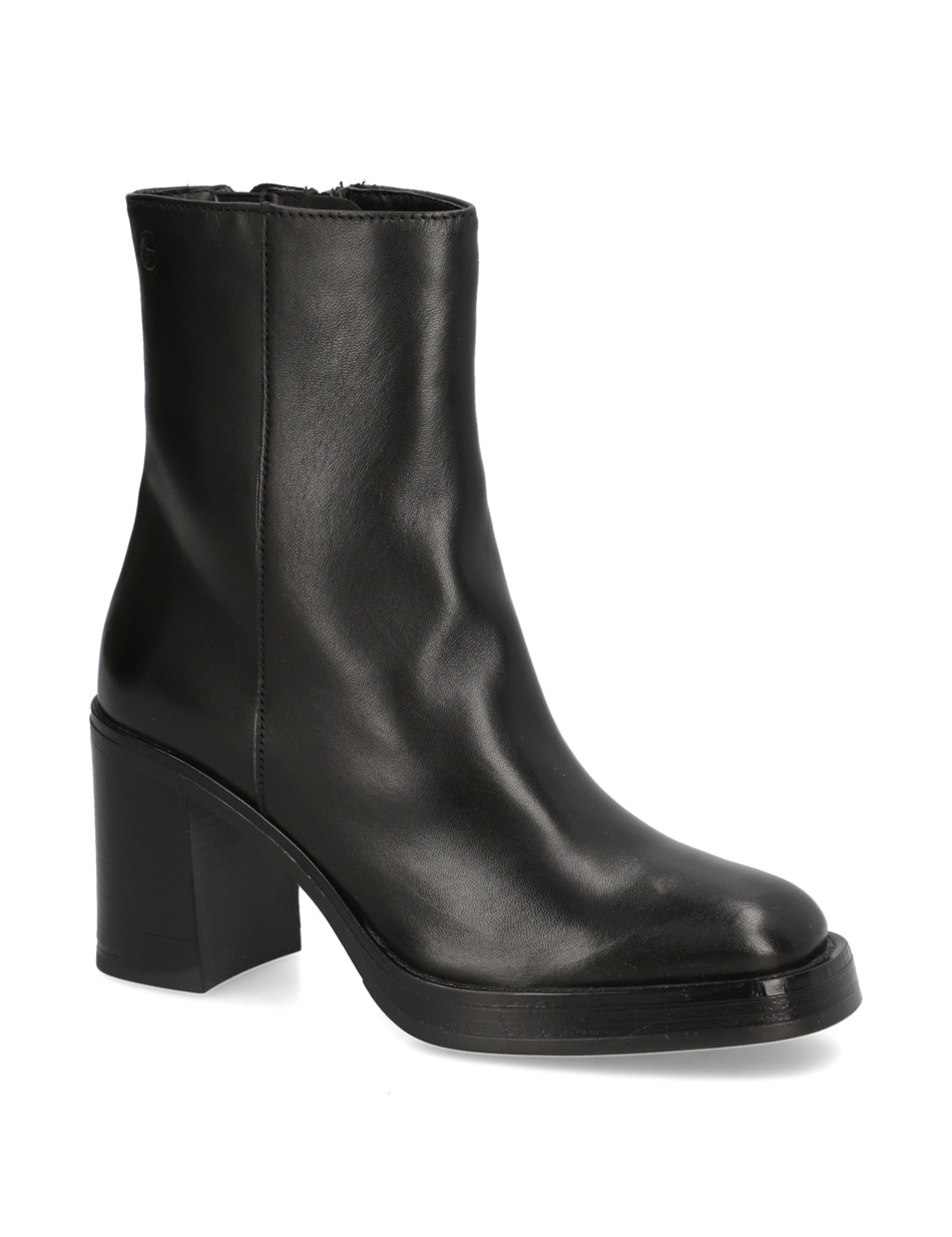 Glattleder Stiefelette