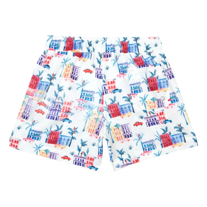Lison Paris Short de Bain Cuba | Ecru