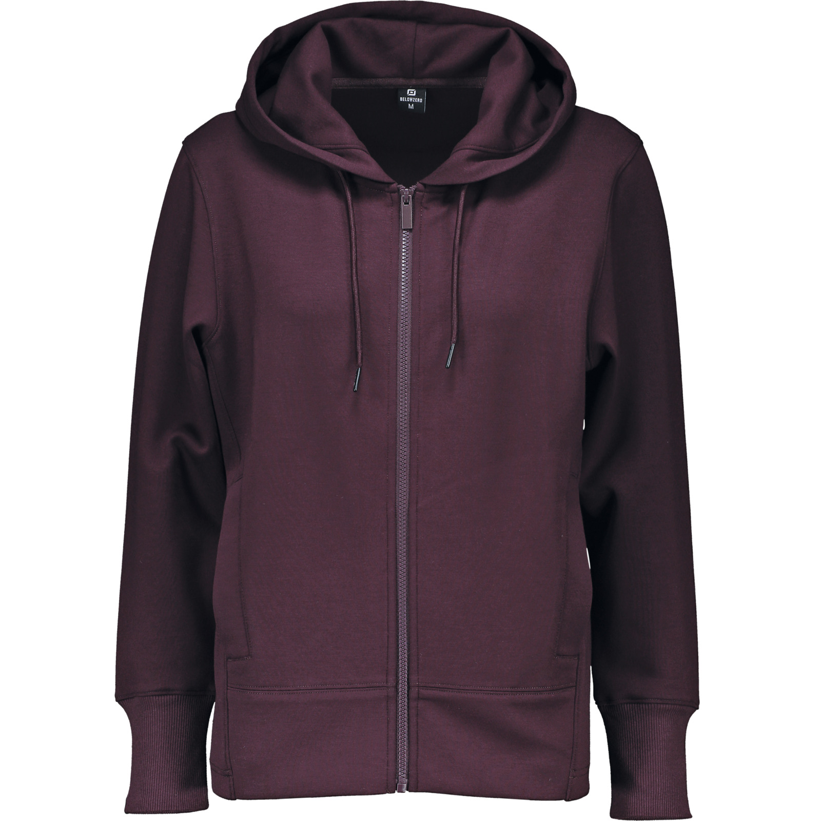 Belowzero Damen-Sweatjacke Tina Tech XL, brombeer
