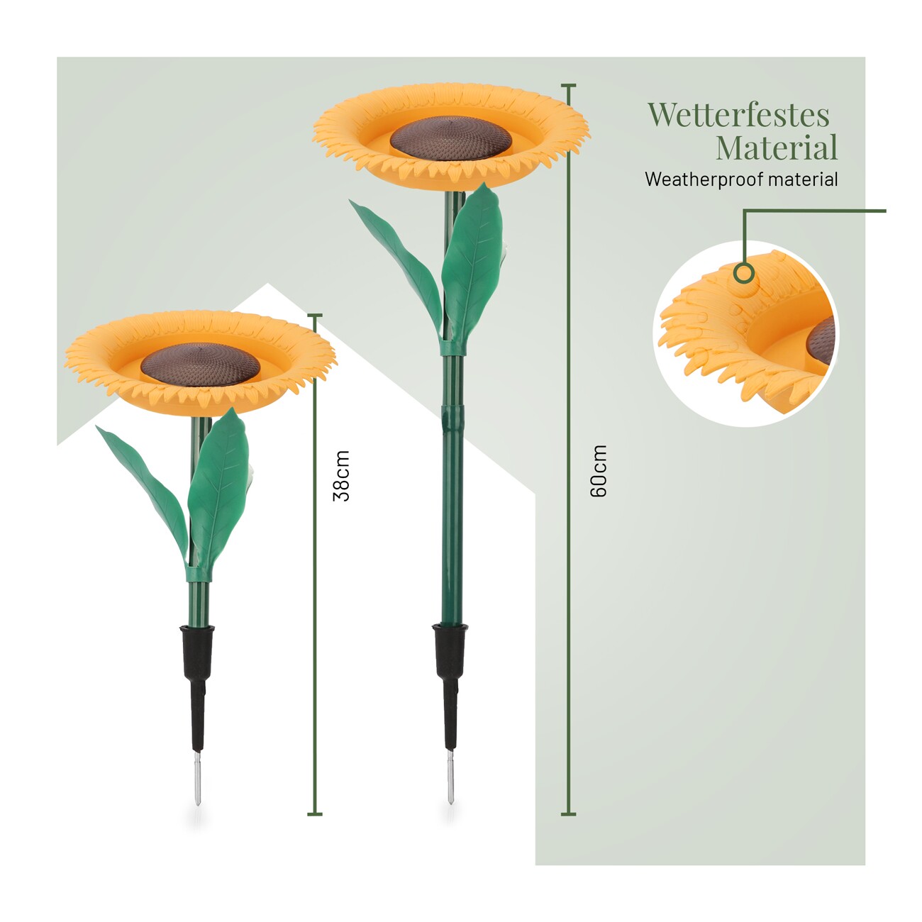 WILDLIFE HOME Futterblume mit Steckstab