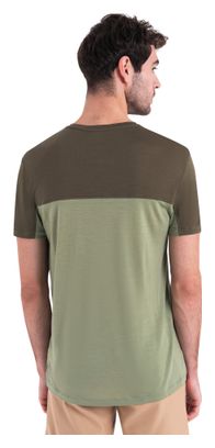 T-Shirt Technique Icebreaker Merinos 125 Cool-Lite Sphere III Vert