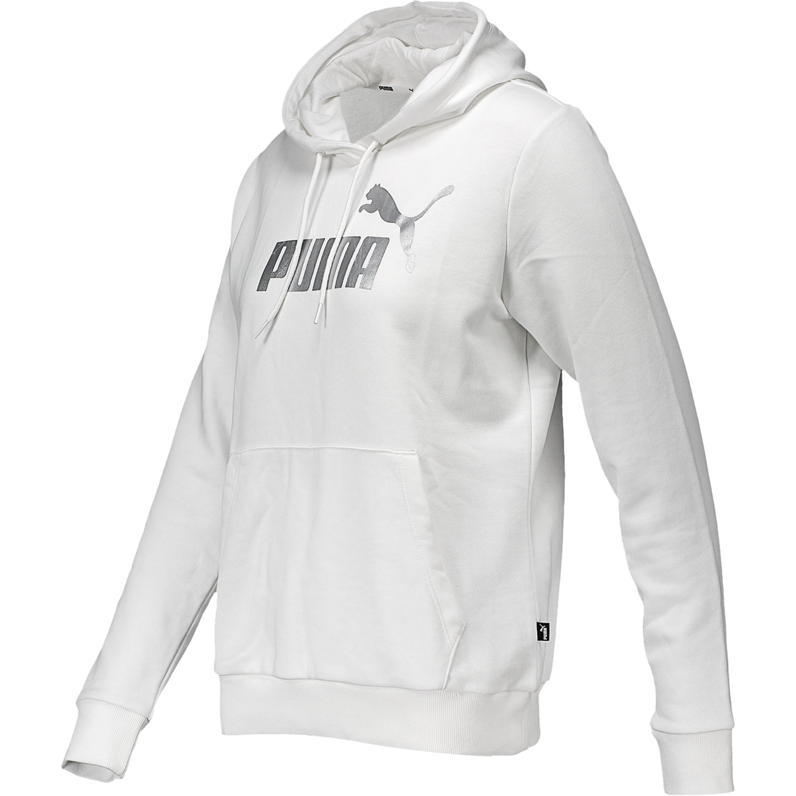 Puma Ess Metal Logo Hoody Da, schwarz, M