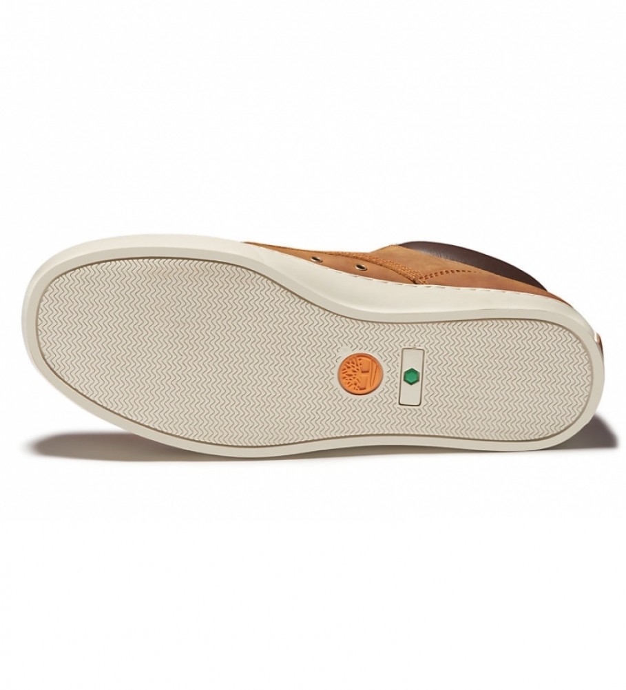 Sapatos Timberland Adventure 2.0 Cupsole Chukka em couro marrom