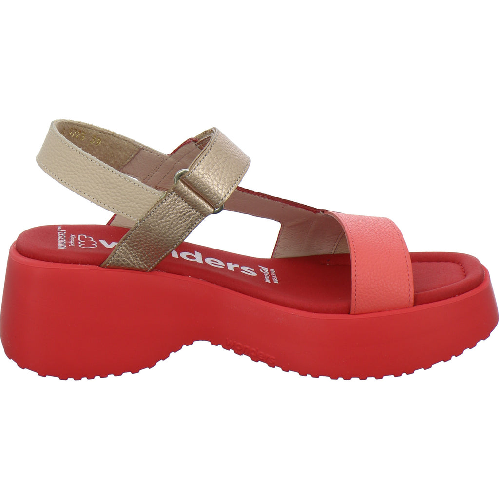 Wonders Sandaletten Damen Rot