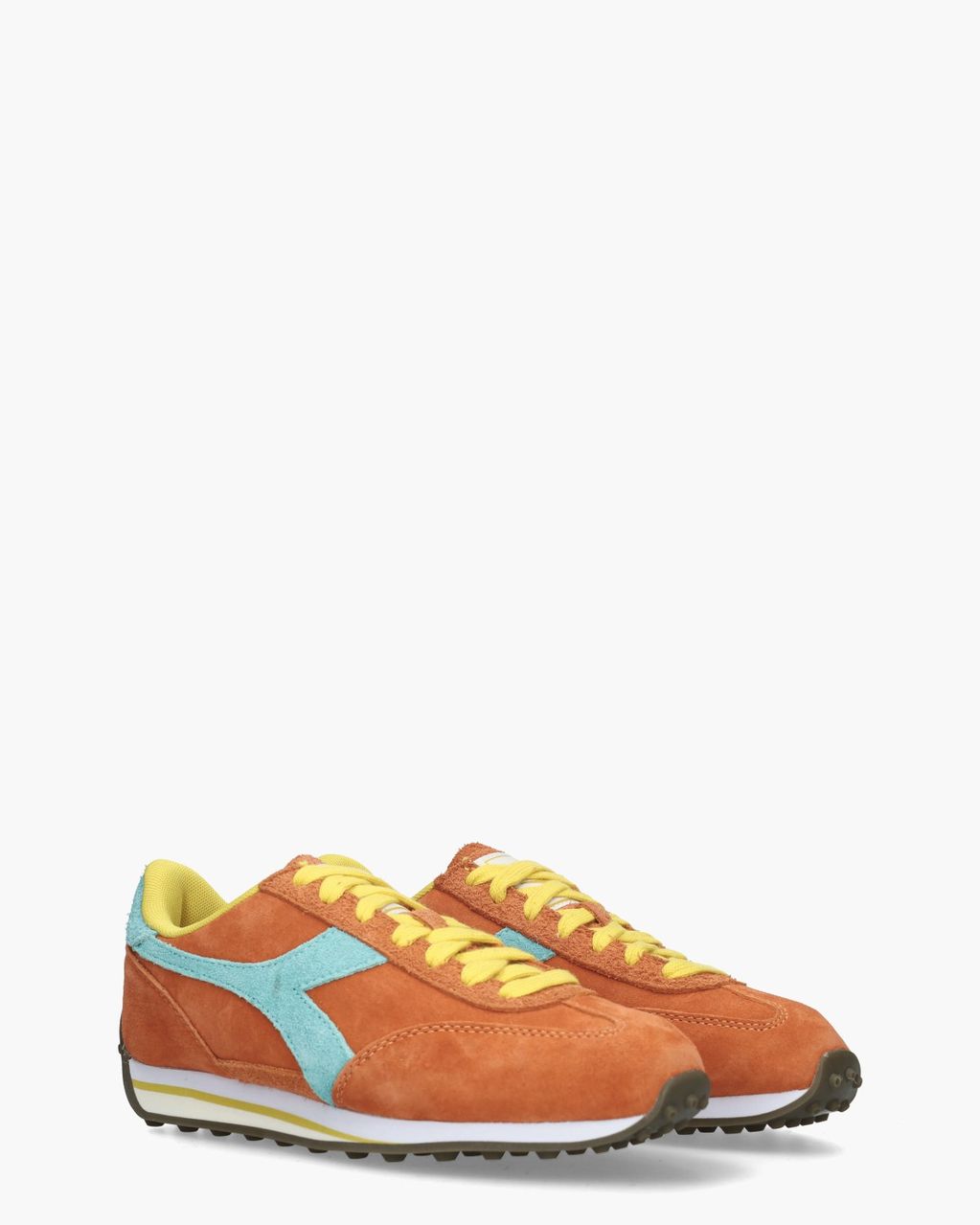 Diadora Sport Rally S Oranje/Multicolor Damessneakers