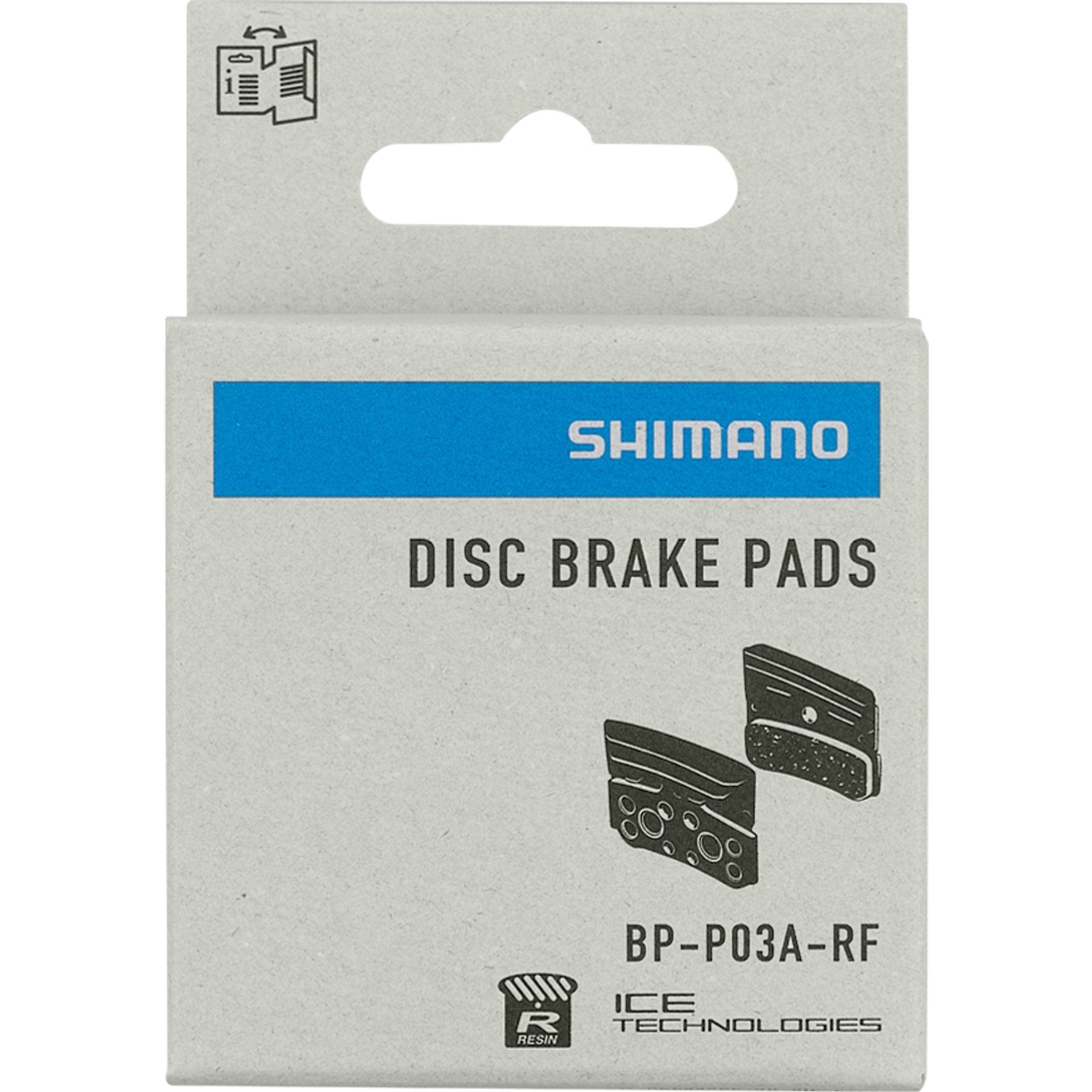 Shimano P03A Resin Remblokken