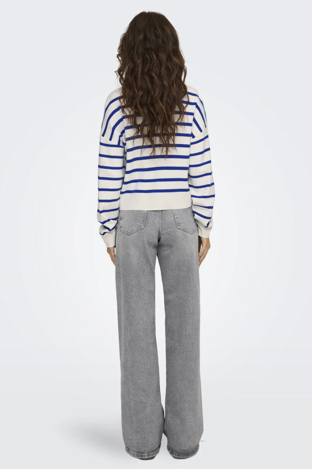 Only Onllucy Ls Polo Neck Knt 4741288 cloud dancer surf the web