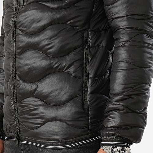 Doudoune Capuche Noir