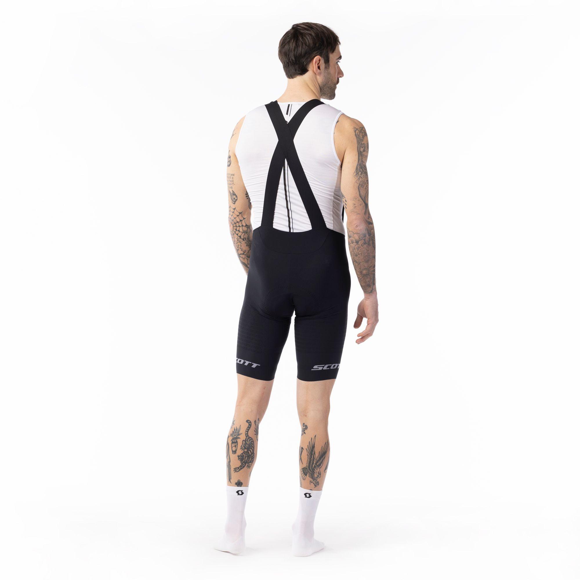 SCOTT ULTD. Aero ++++ bibshorts med pude sort herre