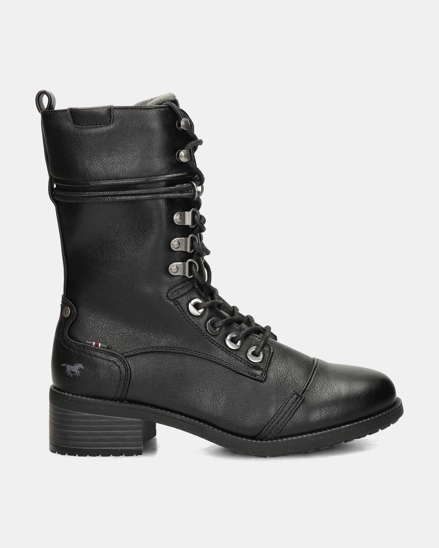 Mustang Veterboots  - zwart