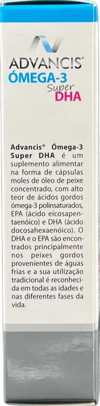 Advancis Omega-3 Super DHA 30 cápsulas