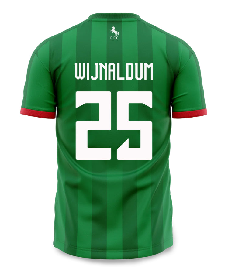 Al Ettifaq Thuisshirt 2024   Bedrukking Wijnaldum - Voetbalshirt Saoed