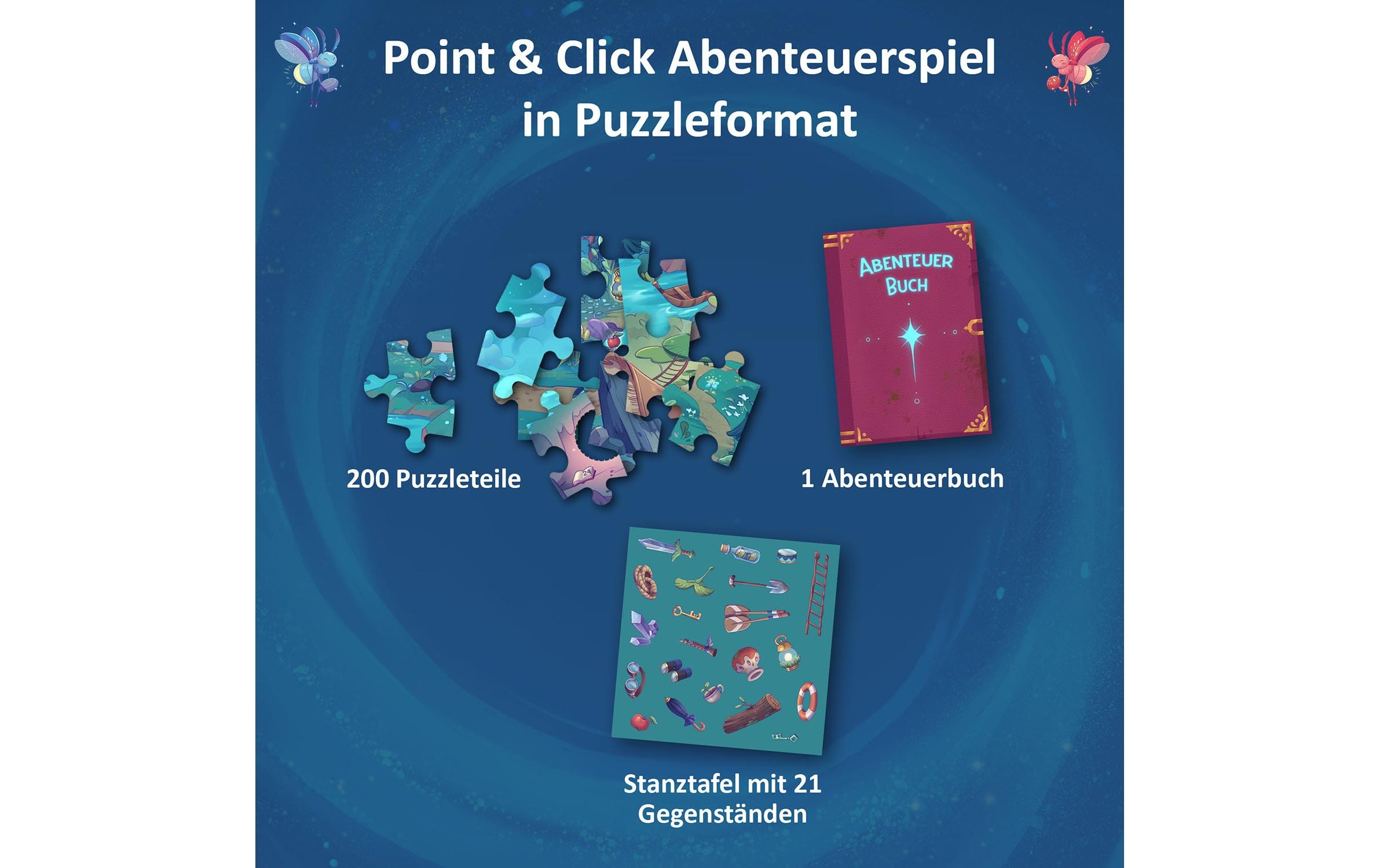 Kosmos Puzzle »Das Licht im Zauberwald -DE-«