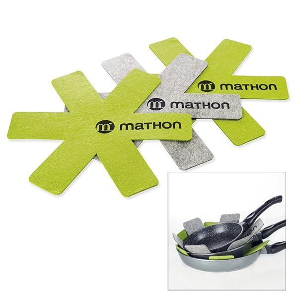 3 feutrines de protection pour poêles Mathon