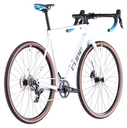 Vélo de Cyclocross Cube Cross Race C:62 Race Sram Rival XPLR eTap AXS 12V 700 mm Blanc Polar 2025