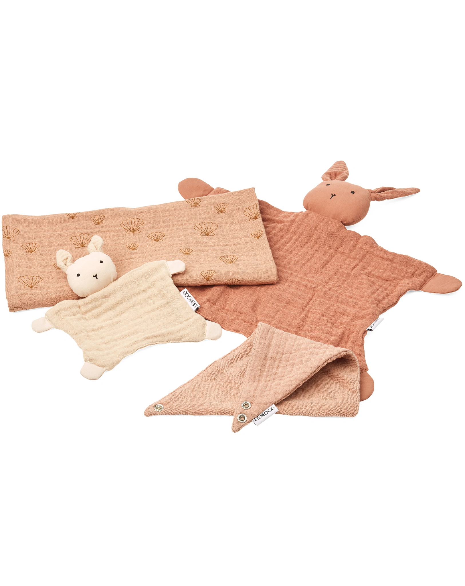 Baby-Geschenkset NADA 4-teilig in rose