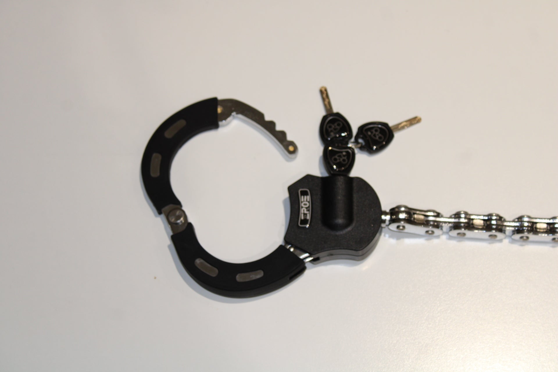 Menottes Anti Vol Multi Maillon (avec 3 clés) pour Trottinette Et Vélo - Eroz
