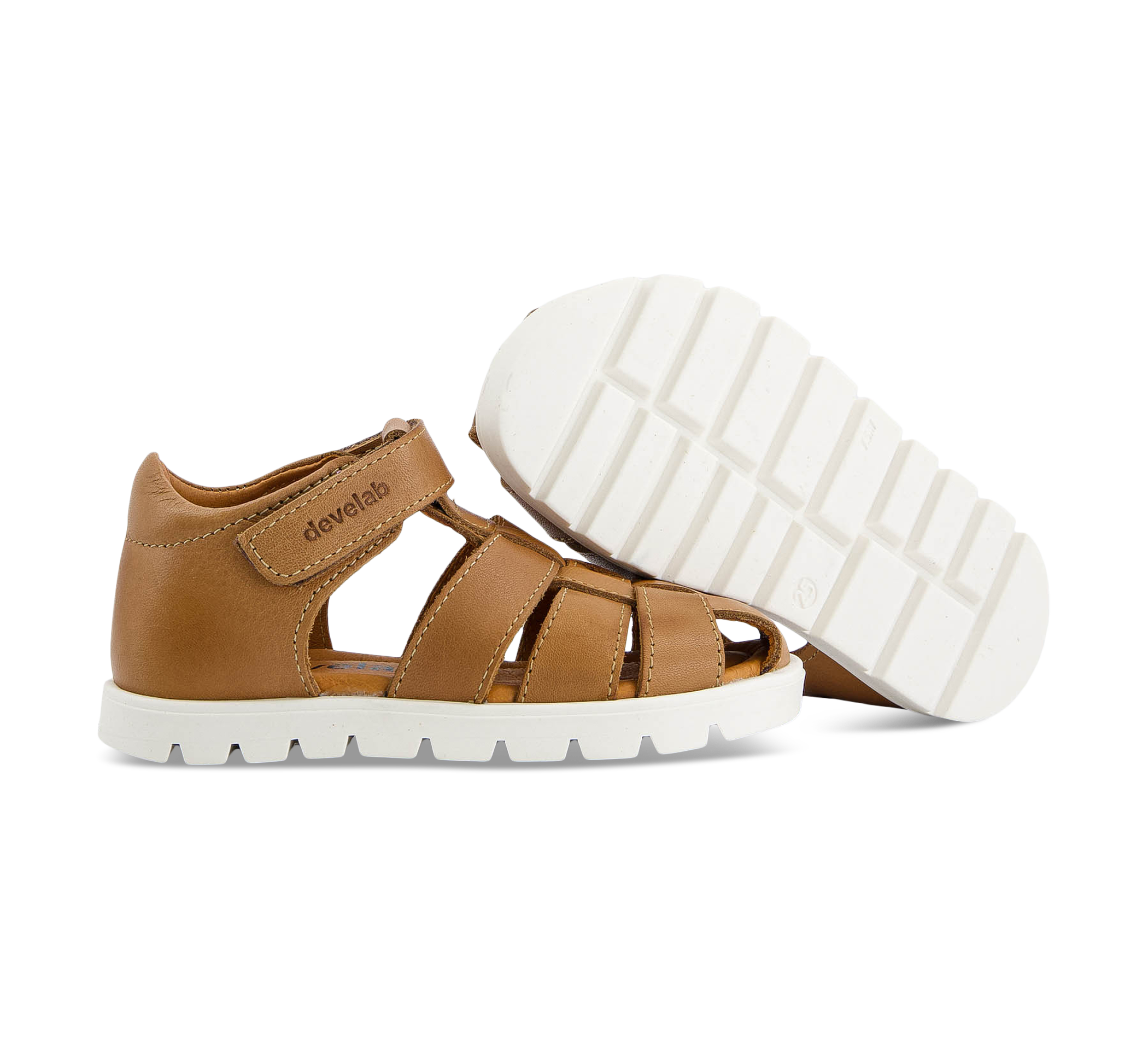 Develab Baby Sandal Velcro braun