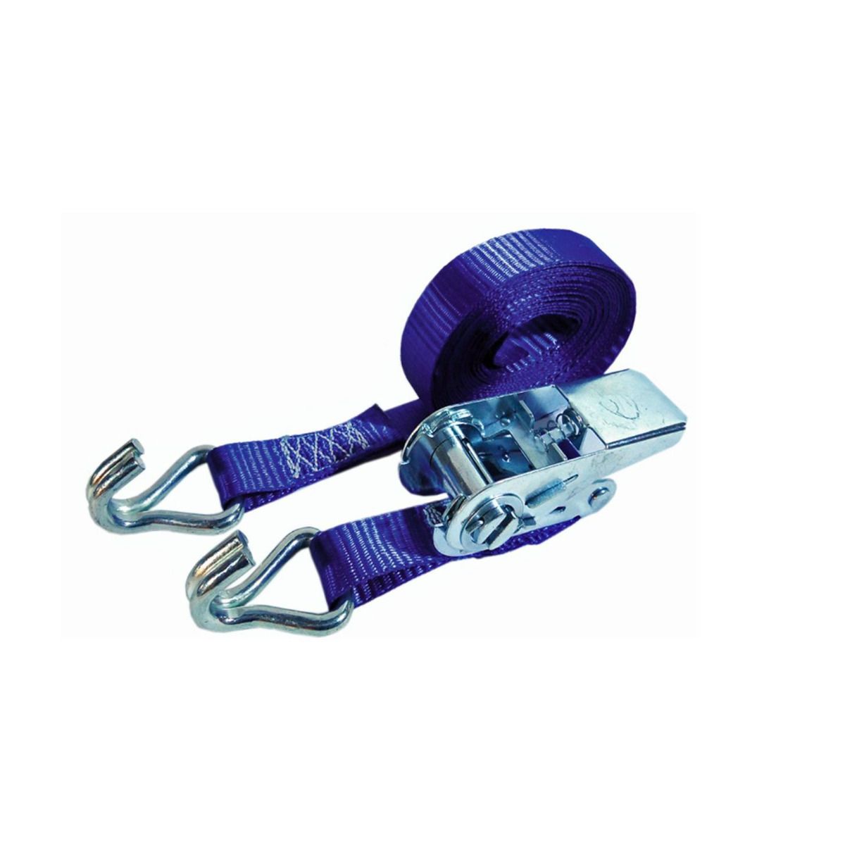 Little Jumbo Spanband J-haak met ratel 25mm x 5m blauw - 1825450501