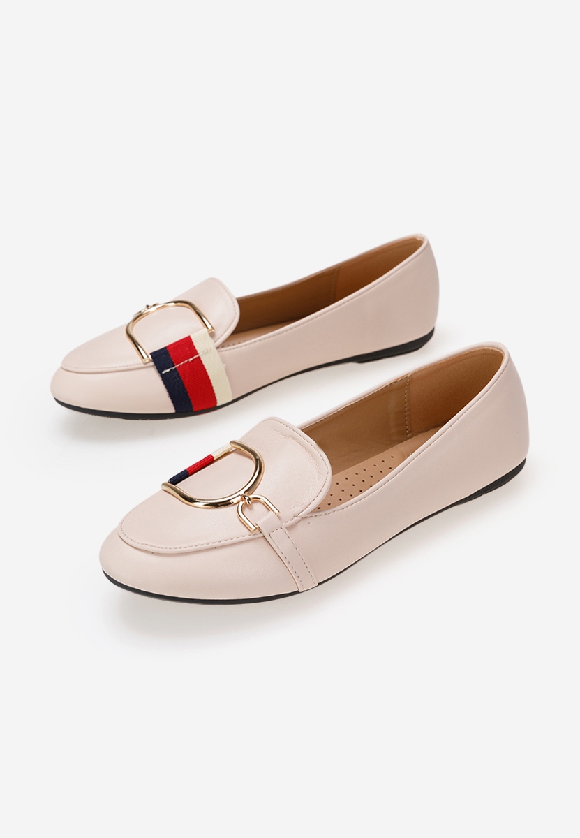 Mocassins femme nude Elvira