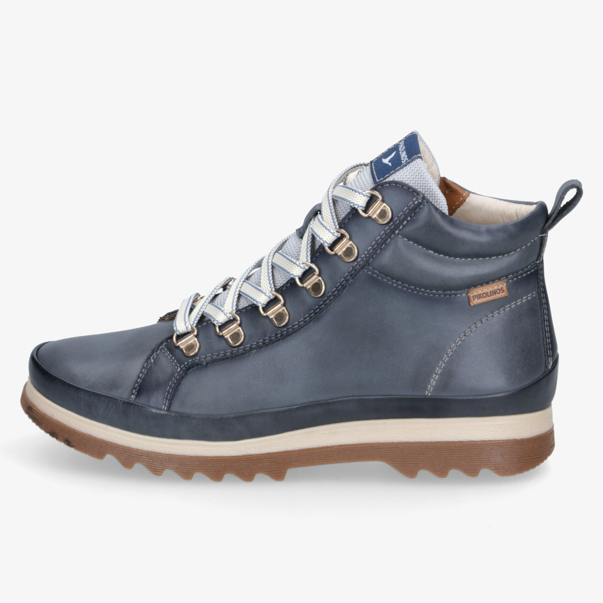 PIKOLINOS Damen Schnürstiefeletten blau