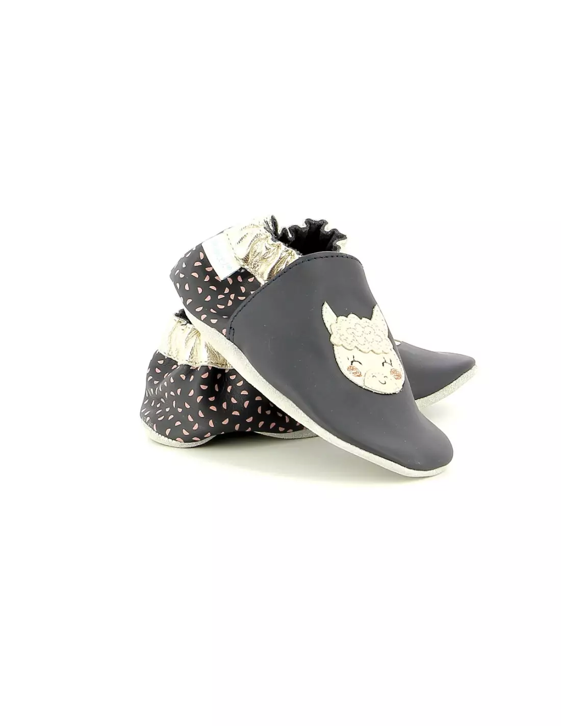 ROBEEZ LAMASPIRIT - Chaussons Marine