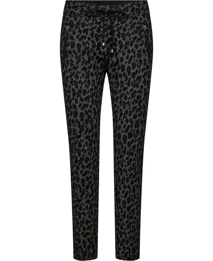 MAC Jeans EASY Fog grey printed