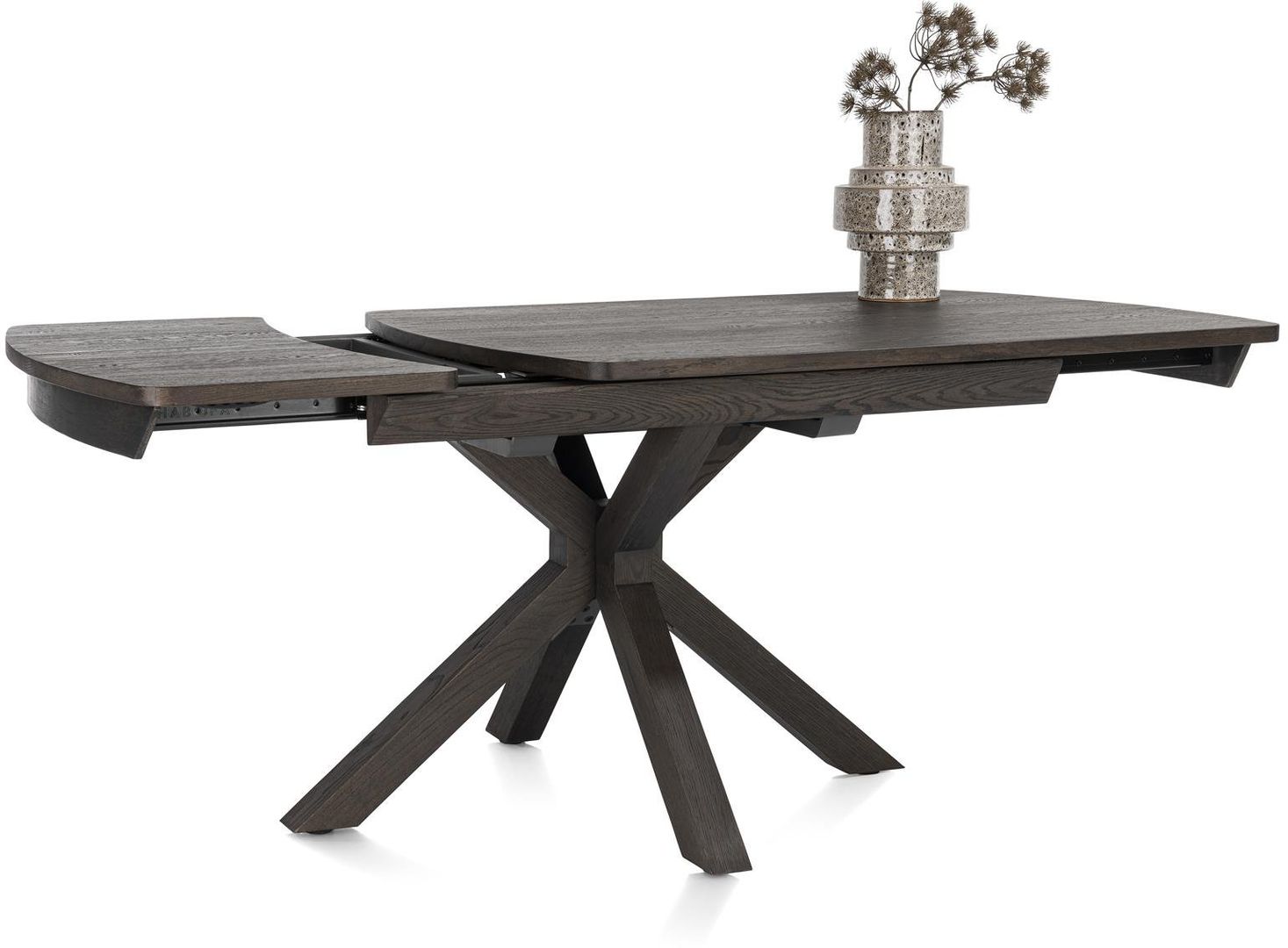 Henders en Hazel Nyon Uitschuiftafel Basalt 140cm