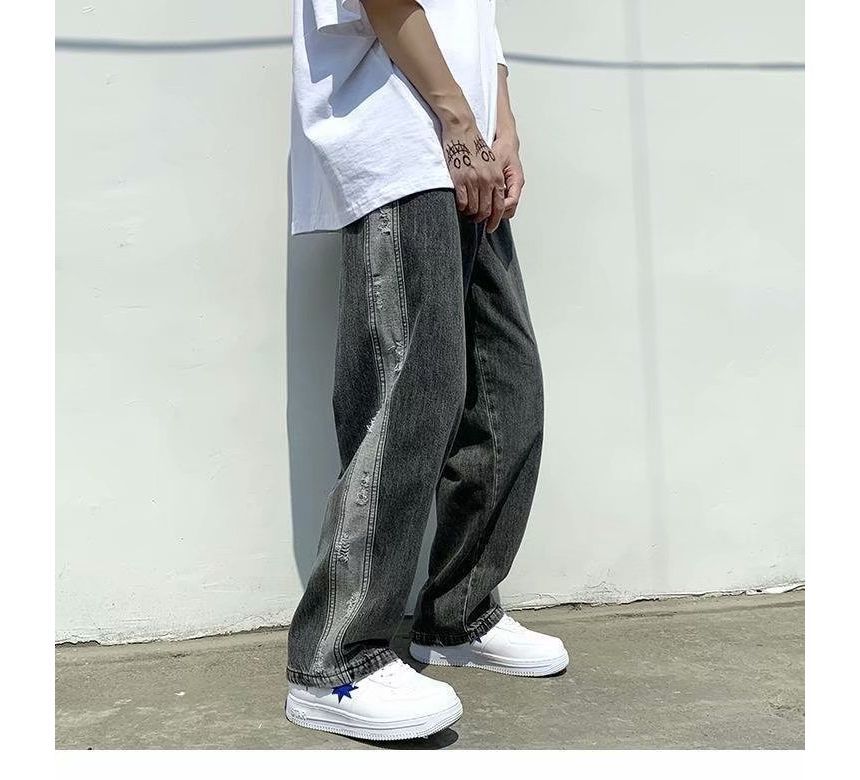 GRAYCIOUS - Versleten baggy jeans