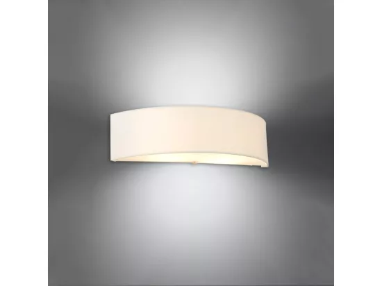 Sollux SKALA Appliques Encastrables Demi Cercle Blanc 2x E27
