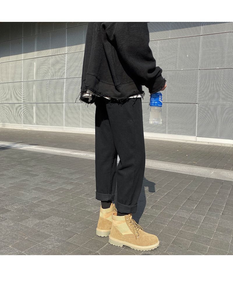 POSI - Cropped Tapered Jeans