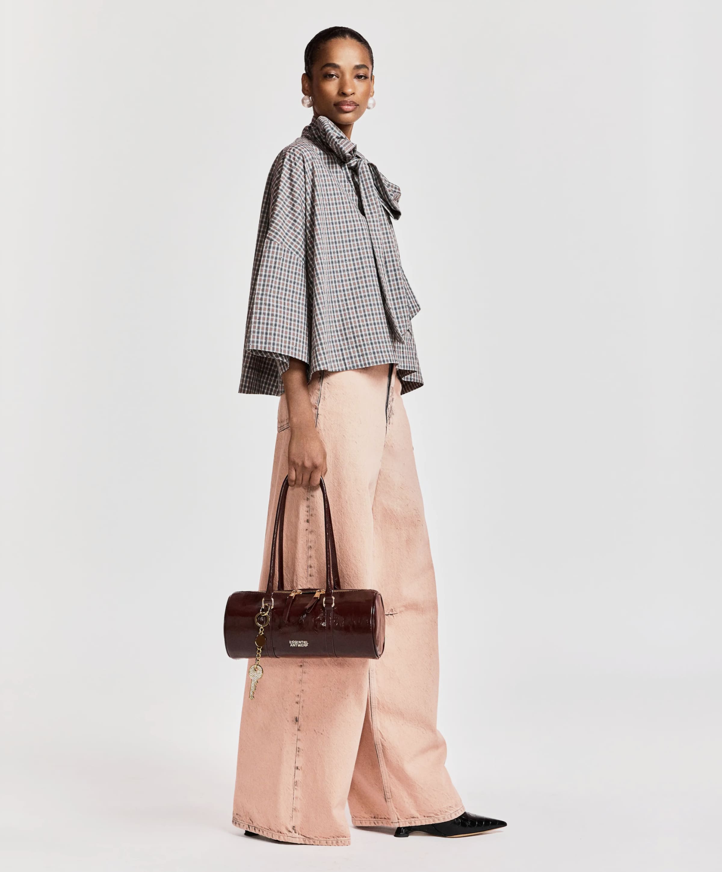 Essentiel Antwerp Dames blouse grijs