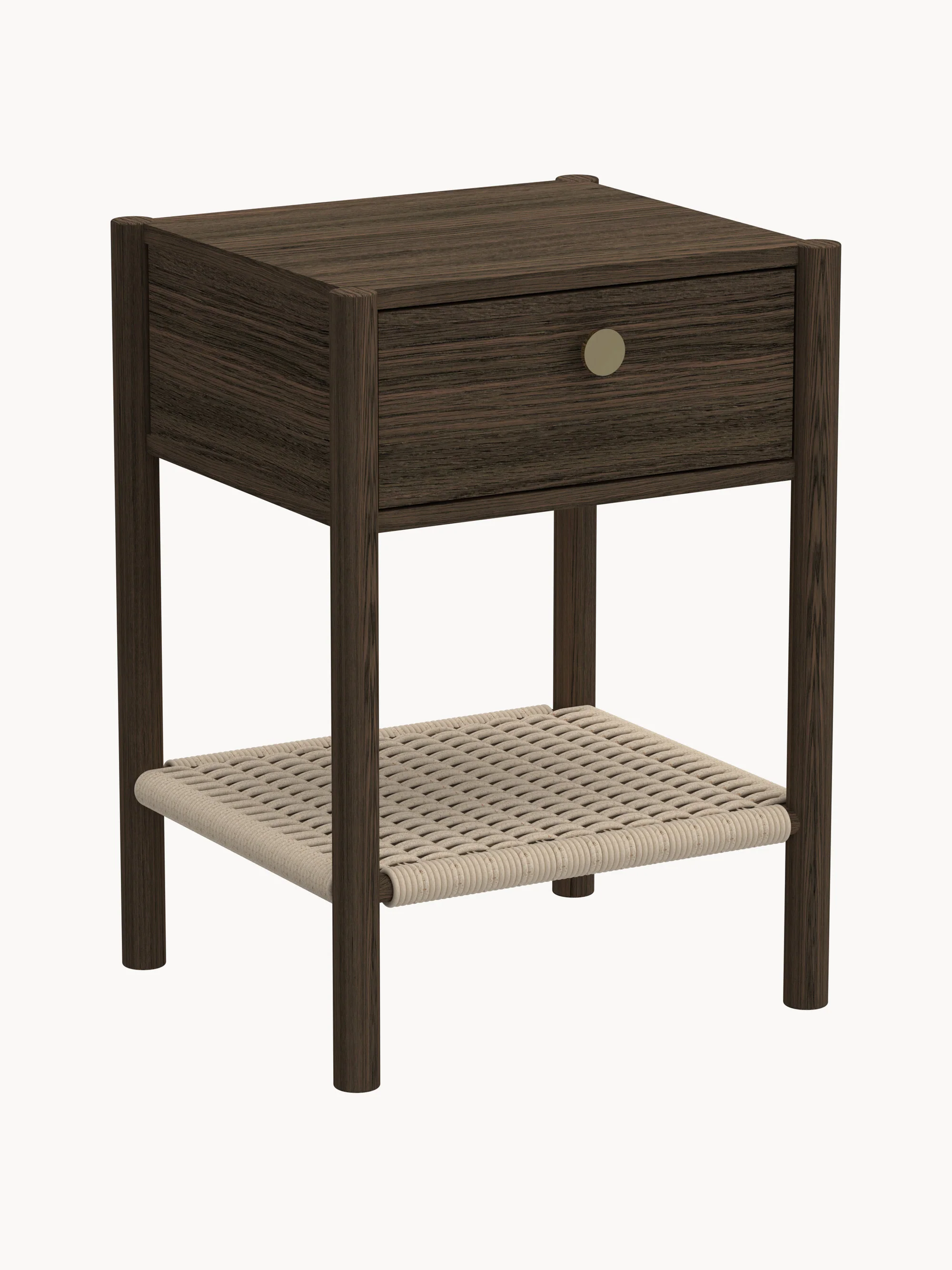Houten nachtkastje Monfort