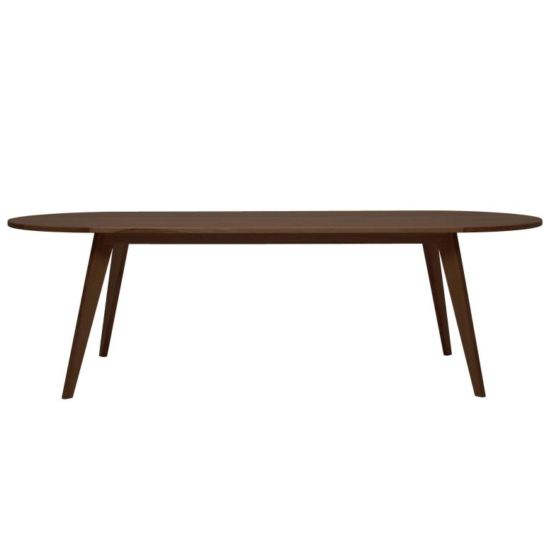 Puik Archi tafel ronde hoeken 200x90 walnoot