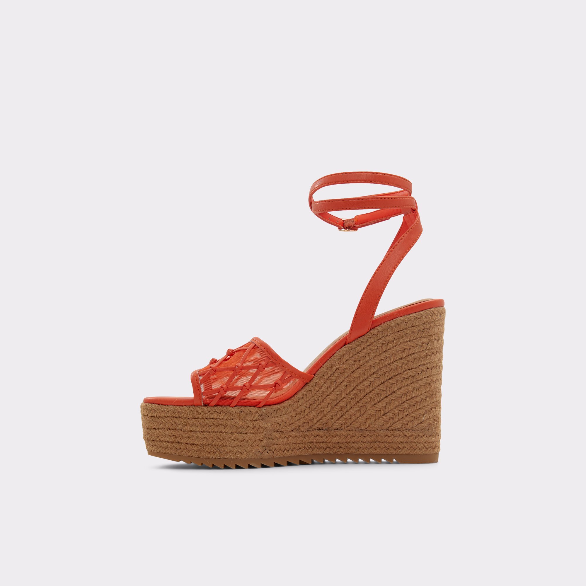Dellen Bright Orange Women Wedges & Espadrilles