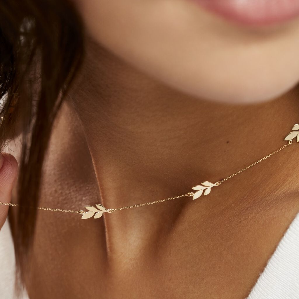 Collier Edinna Or Jaune