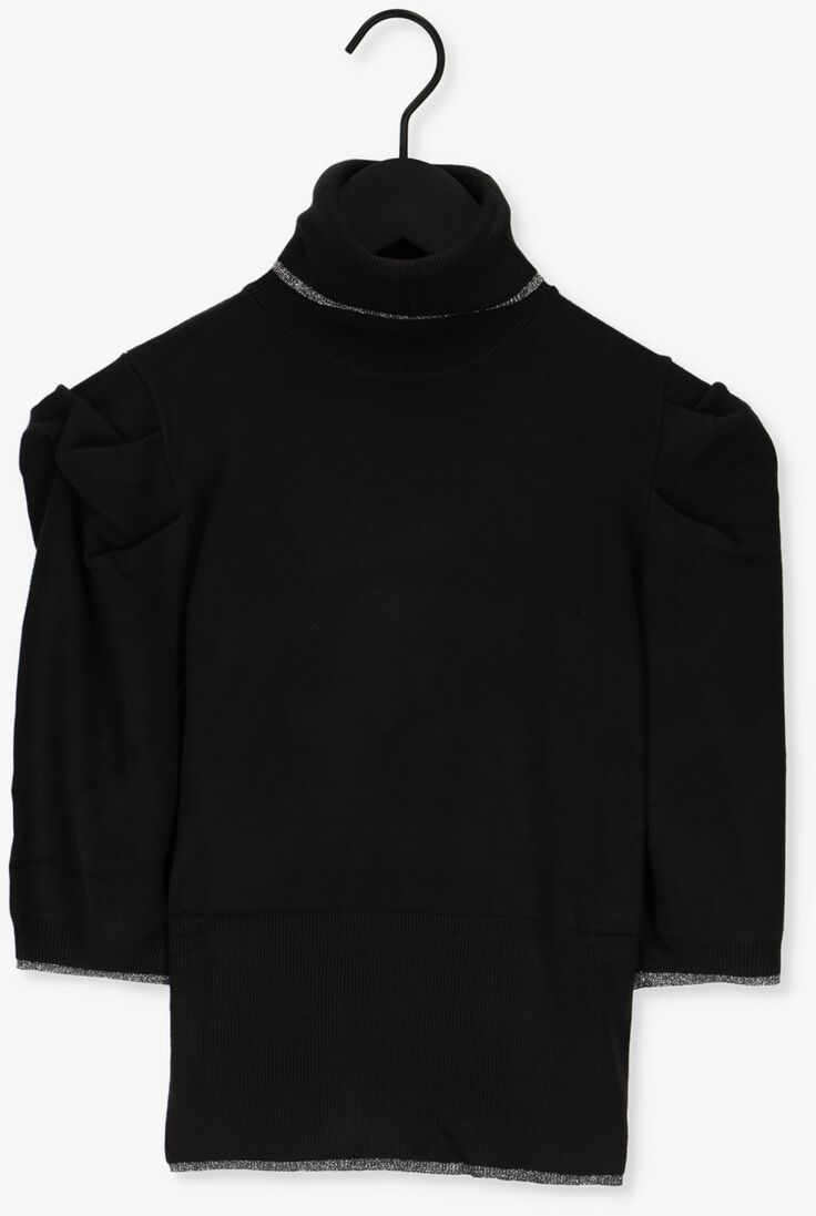 LIU JO zwarte liu jo coltrui ecs maglia ciusa m/c glam