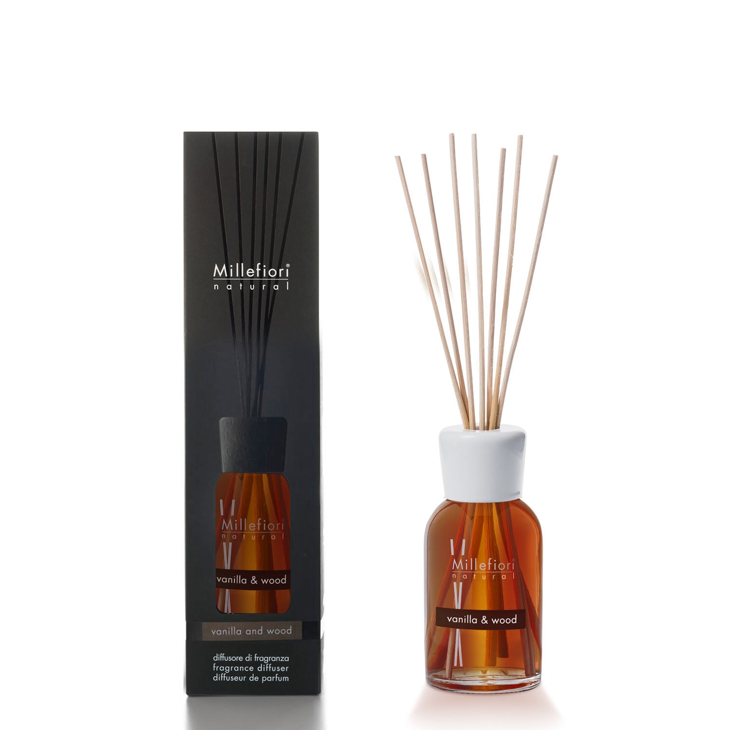 Millefiori Natural Geurverspreider Vanilla & Wood